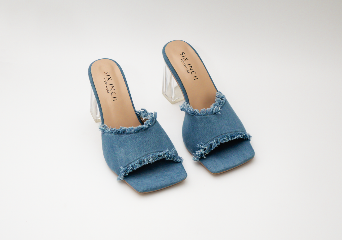 NATASHA Denim Mule