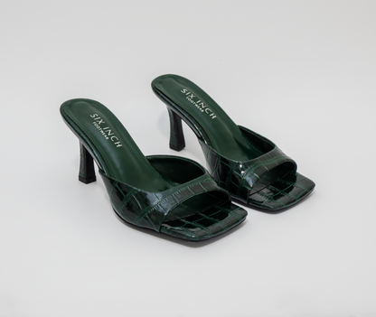 VALORE | Emerald green mule