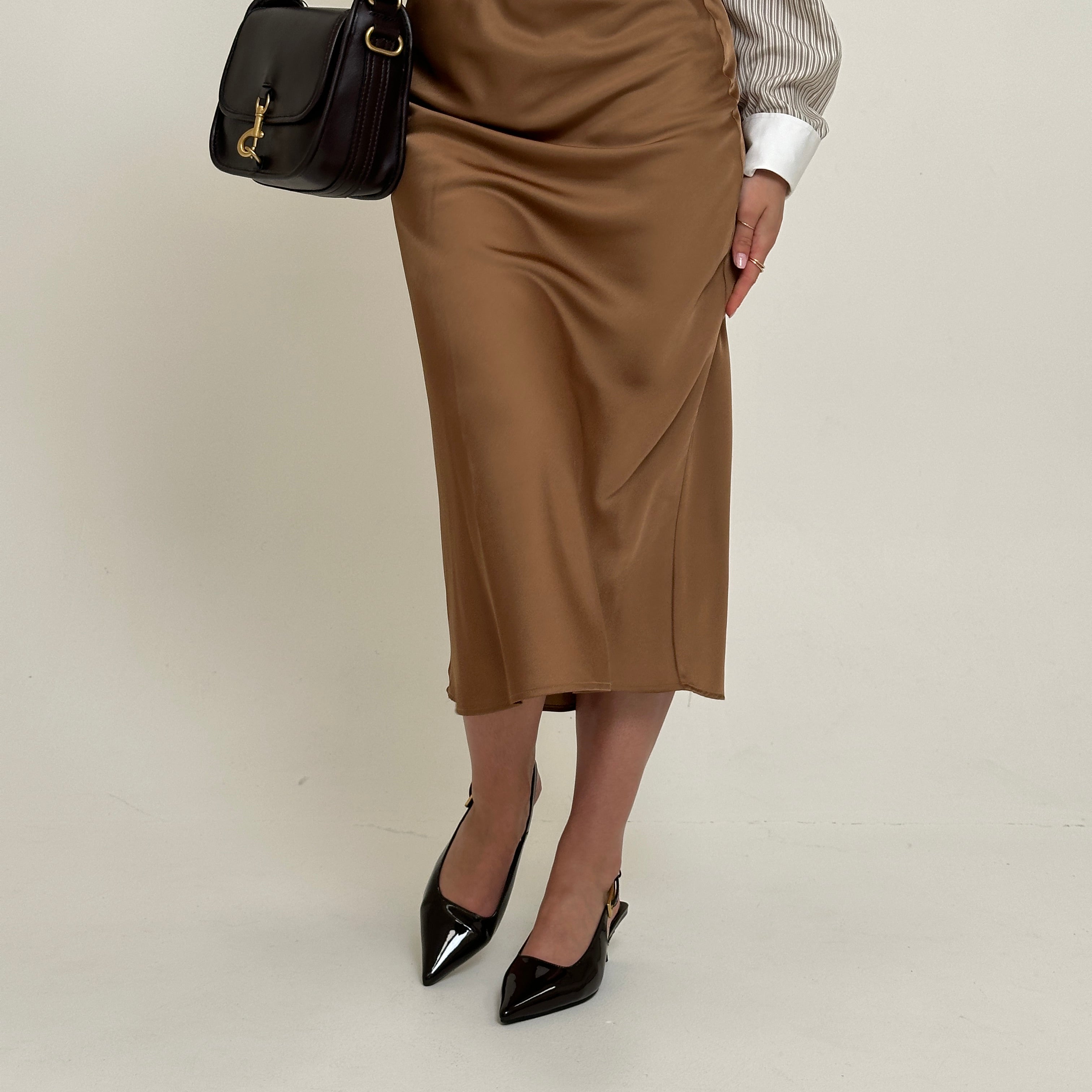 Ari Kitten Heel | Chocolate